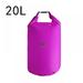 20L Waterproof Ultra Lightweight Dry Bag Dry Sack Roll-Top Closure Compression Sack for Swimming Fishing Boating Rafting Canoeing Kayaking Hiking and Camping
