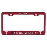 R & R Imports Troy University Alumni License Plate Frame