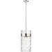 4 Light Pendant in Transitional Style-24.5 inches Tall and 13 inches Wide-Polished Nickel Finish Bailey Street Home 372-Bel-4620014