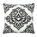 Ox Bay Damask Throw Pillow White and Black 20 Square Count Per Pack 1