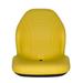 John Deere Yellow Vinyl Seat - AM138194