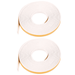 2 pcs Weather Stripping Adhesive Foam Tape Soundproof Weatherproof Adhesive Weatherstrip Door Seal