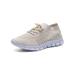 Woobling Women s Casual Fashion Sneakers Running Shoes Lightweight Breathable Sport Athletic Walking Tennis Shoes Beige 9