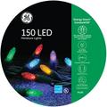 150 LED Energy Smart ConstantON Miniature Faceted Multi Color Lights on Reel