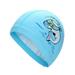 Papaba Children Swimming Cap Lovely Cartoon Dolphin Kids Children Waterproof Swimming Cap Ear Protection Hat Water Equipment