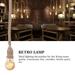 HERCHR 1Pc Vintage Rope Pendant Light Ceiling Lamp Loft Chandelier Creative Industrial Without Bulb Rope Pendant Light Pendant Light