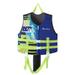 Frostluinai Toddler Life Jacket Swim Life Vest For Kids Watersports Swim Vest Foam Life Jacket Buoyancy Vest Flotation Device Trainer Vest Swimming Aid For Toddlers With Adjustable Safety Strap