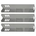 3-Pack BBQ Grill Heat Shield Plate Tent Replacement Parts for Backyard Grill BY14-101-001-02 - Compatible Barbeque Stainless Steel Flame Tamer Flavorizer Bar Vaporizer Bar Burner Cover 15