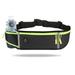 Waterproof Running Belt Waist Pack Lightweight Running Belt Adjustable with Elastic Strap Pouch for iPhone Samsung Runner belt & Workout Fanny Pack for Men Woman BLACK