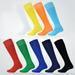 Ruanlalo Soccer Socks Long Tube Socks Breathable Sweat Absorption No Odor Elastic Long Tube Socks for Playing Football