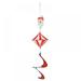 Christmas Outdoor Hanging Decorations Indoor Outside Tree Decorations For Tree Porch Garden Wind Spiral Windsock Spinner Outdoor Hanging Windsocks