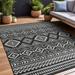 Beverly Rug Outdoor Rug 2 x 3 Area Rug Boho Outdoor Rugs for Garden Black and White