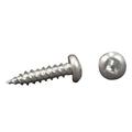 AP Products 012-PSQ500 8 X 1-1/4 Pan Head Square Recess Screw Pack of 500 - 1-1/4 Zinc