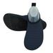 Water Shoes Barefoot Quick-Dry Sports Aqua Yoga Socks Slip-On Beach Swim Surf Exercise for Women Men Navy Blue