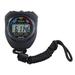 Smrinog 5Pcs New Digital Running Timer Chronograph Sports Stopwatch Counter with Strap