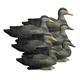 Higdon Battleship Super Magnum Foam Filled Black Duck Decoys - 6 Pack