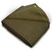 Tarps Now 20 Mil Canvas Tarp Cover with Brass Grommet- Olive Drab 6 x8