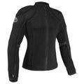 Joe Rocket Majestic Womens Textile Motorcycke Jacket Black/Black LG