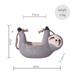 Karcher Cute Ceramic Sloth Shape Hanging Planter Air Plant Vases Holder For Succulents Small Plant New