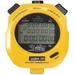 100 Runway 3 Rows Display Electronic Stopwatch Black-Yellow