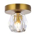 Eren 1 light gold flush mount