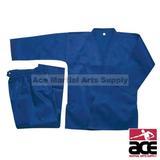 Pine Tree Karate Uniform - Medium Weight Poly/Cotton Blue