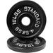 IFAST Olympic Barbell Weight Plates 2 Inch Hole Solid Cast Iron Barbell Weight Plates Strength Training Weightlifting Bodybuilding Powerlifting Sold in Pair