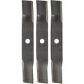 John Deere TCU21475 48 Deck 3-Pack Blades Z820A Z915B Z920A Z920R Ztrak Series Lawn Mowers