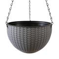 Household Hanging Flowerpot Hanging Planter Flower Basket with Removable Chain for Garden Balcony Indoor Outdoor Home Decor