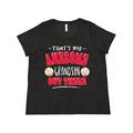 Inktastic That s My Awesome Grandson out There with Baseballs Women s Plus Size T-Shirt