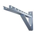 Electro Zinc Plated Wire Mesh Cable Tray bracket Silver Steel Triangle Wall Mount 450mm 2 pack