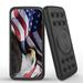 INFUZE Qi Wireless Portable Charger for Moto G Stylus 5G External Battery (12000 mAh 18W Power Delivery USB-C/USB-A Quick Charge 3.0 Ports Suction Cups) with Touch Tool - American Eagle