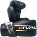 RIVAL Boxing RB60C Workout Compact Hook and Loop Bag Gloves 2.0 - Medium - Black