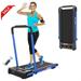 Treadmill Clearance! Folding Treadmill for Home - 2.5 HP Compact Electric Running Machine Fitness Walking Exercise Portable Treadmills for Space Saver Apartment Gym Office 240 LB Capacity