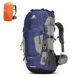 60L Waterproof Hiking Camping Mountain Climbing Cycling Outdoor Sport Bag with Rain Cover