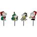 ProductWorks Peanuts 2D LED Pre-Lit Flat PVC Pathway Markers Snoopy Christmas Yard Art 12