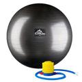 Black Mountain Products 55 cm. Professional Grade Exercise Stability Ball Black