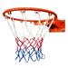 Pretty Comy High Quality Durable Standard Size Nylon Thread Sports Basketball Hoop Mesh Net Backboard Rim Ball Pum