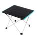 Outdoor Camping Table Mini Portable Folding Hiking Picnic Desk (Black Blue)