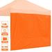 InstaHibit 1 Pack Side Wall for 10x10 Ft EZ Pop Up Canopy Tent UV50+ Garden Sun