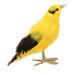 Artificial Simulation Foam Oriole Feathered Bird Ornaments for Home