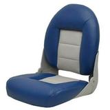 Boat High Back Folding Seat 75115GB | Cruistyle Blue Gray