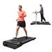 2.5HP Walking Pad Under Desk Treadmill 2 In 1 Folding Treadmill with Remote Control LED Display Bluetooth and speaker Running Machine for Home Gym Office 220lbs Max