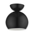 Livex Lighting - Stockton - 1 Light Globe Semi-Flush Mount In Industrial