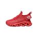 Eloshman Boys Athletic Shoes Comfort Running Tennis Fashion Sneakers(Toddler/Little Kid/Big Kid) Red 10C