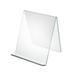 Azar Displays 515440 8 W x 8 D x 8.75 H Easel Display. Front Lip: 1.75 H 10-Pack