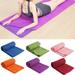 NUZYZ Non Slip Yoga Mat Towel Blanket Sports Travel Fitness Pilates Exercise Cover Light Purple