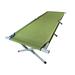 Voyager Tools Folding Army Cot Camping Bed Outdoor Green Cot Full Size w/ Bag