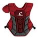 CHAMPRO Sports Optimus Pro Plus Sport Chest Protector 14 In. Scarlet and Gray