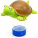 Premium Animal Floating Pool Chlorine Dispenser for Chemical Tablets Fits 3 Tabs Bromine Holder (Turtle)